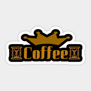 Coffee Morning Time Sticker